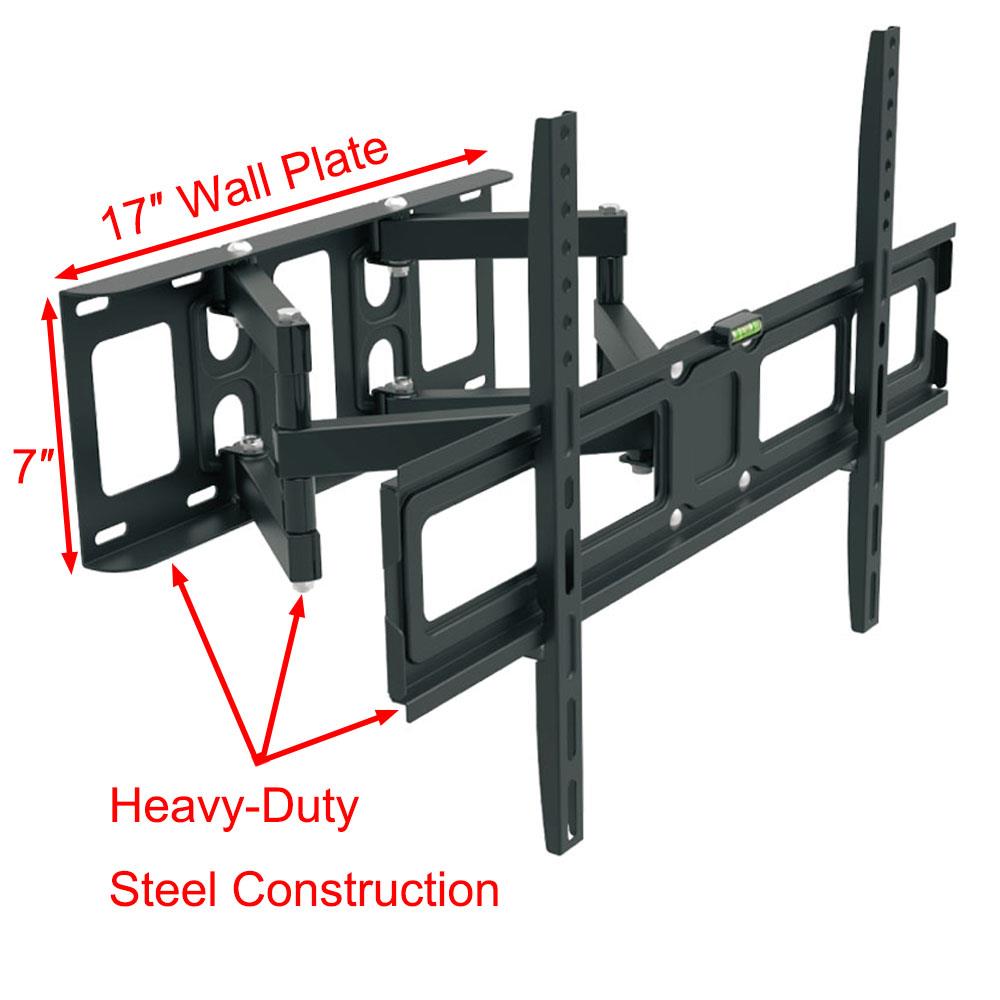 Full Motion Tilt Swivel TV Wall Mount 32 37 39 42 46 48 50 55 60/" LED LCD Plasma