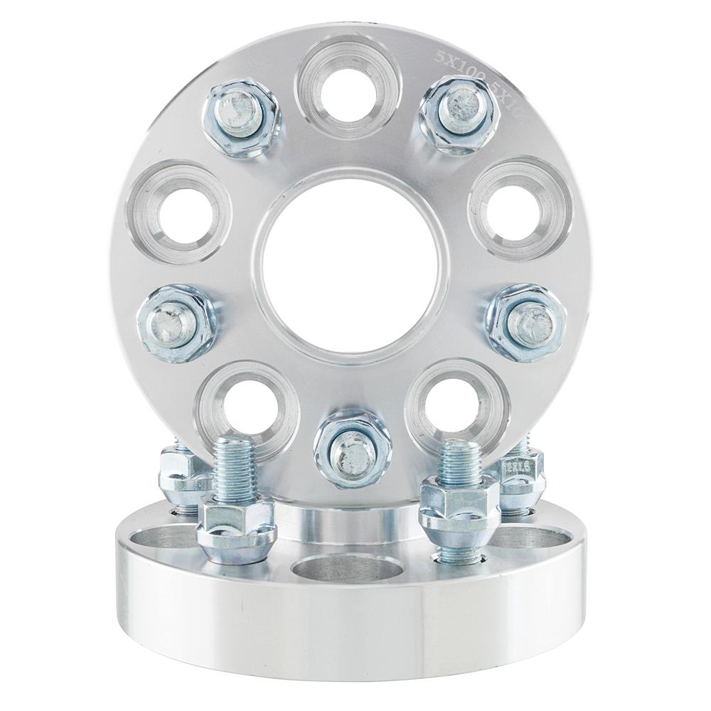 2pcs HUBCENTRIC 1inch 5x100 to 5x100 Wheel Spacers Adapters 12x1.5 For